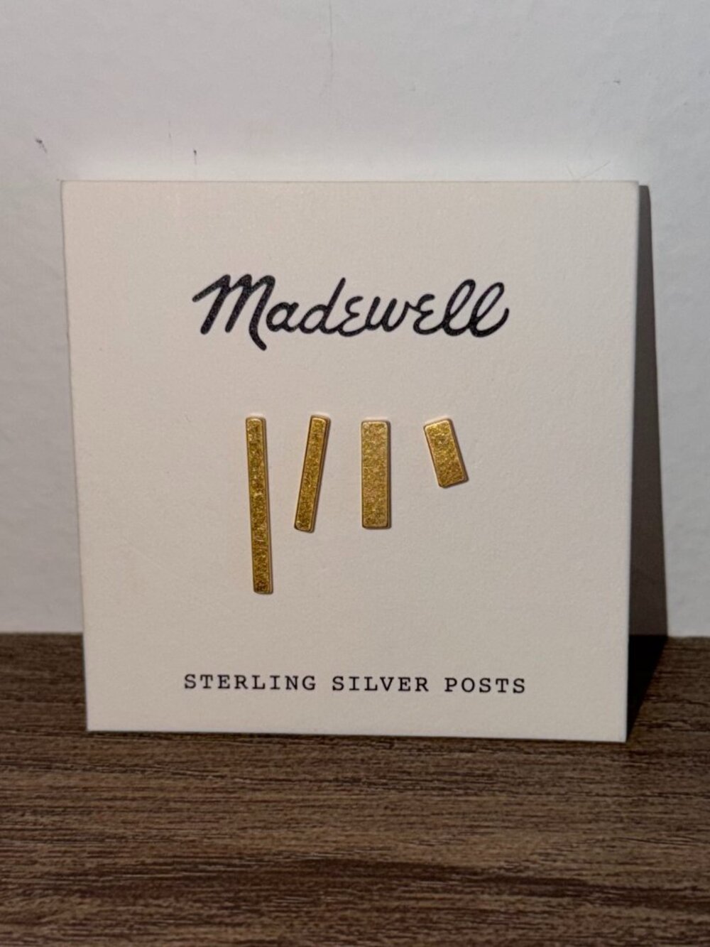 Madewell Sterling Silver Posts Earrings